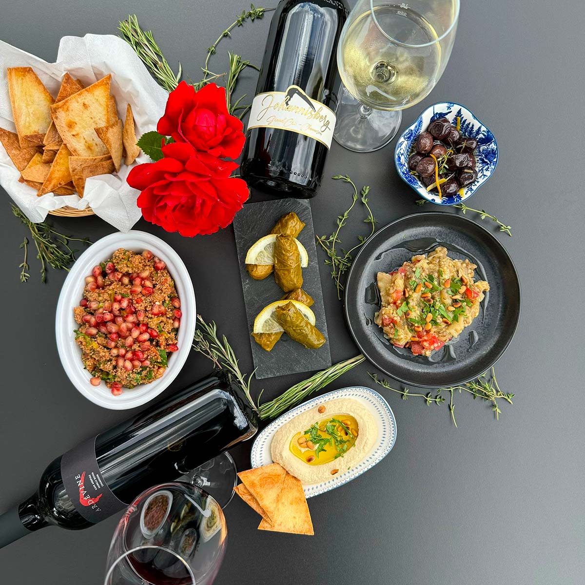 Inspiration Méditerranéenne – Accord Meze & Vins